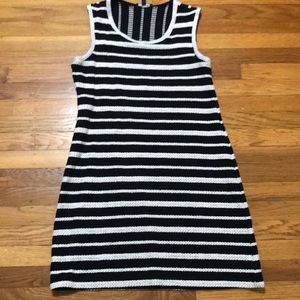 Max Edition Black and White Dress